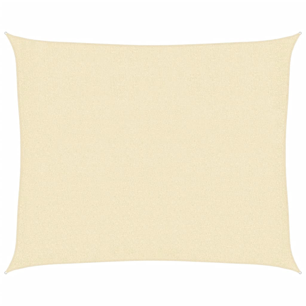 Voile d'ombrage 160 g/m² Crème 2,5x3 m PEHD