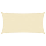 Voile d'ombrage 160 g/m² Crème 4x7 m PEHD