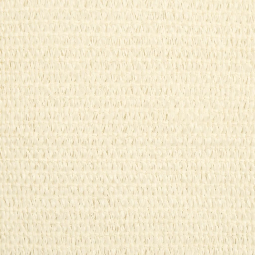 Voile d'ombrage 160 g/m² Crème 4,5x4,5x4,5 m PEHD