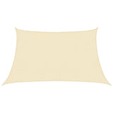 Voile d'ombrage 160 g/m² Crème 3/4x2 m PEHD