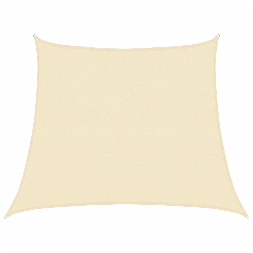 Voile d'ombrage 160 g/m² Crème 3/4x3 m PEHD