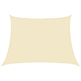 Voile d'ombrage 160 g/m² Crème 4/5x3 m PEHD