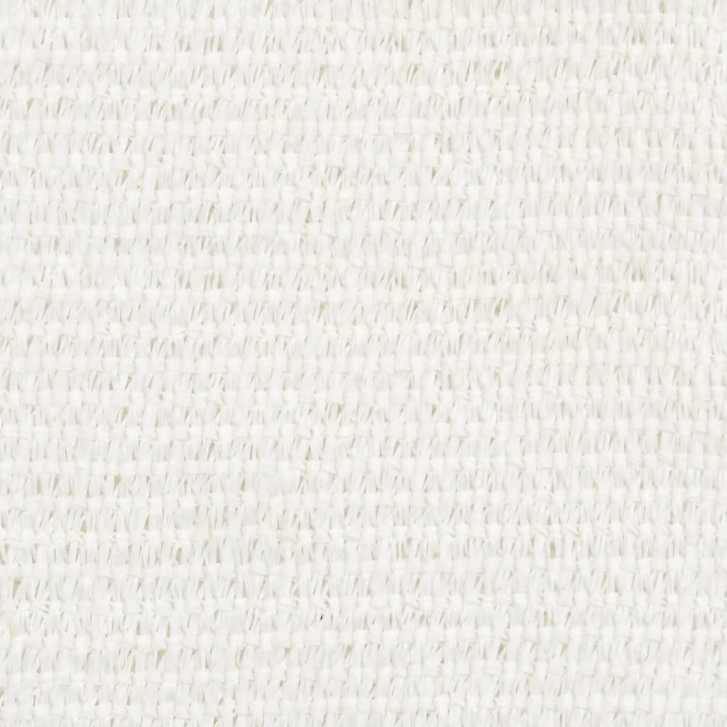 Voile d'ombrage 160 g/m² Blanc 6x6 m PEHD