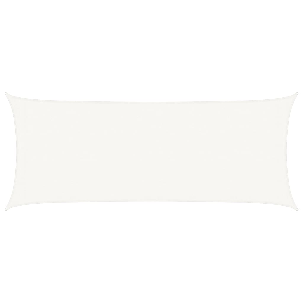 Voile d'ombrage 160 g/m² Blanc 2x4,5 m PEHD