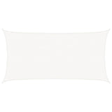 Voile d'ombrage 160 g/m² Blanc 2,5x4,5 m PEHD