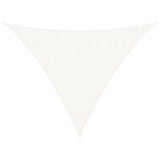 Voile d'ombrage 160 g/m² Blanc 2,5x2,5x3,5 m PEHD