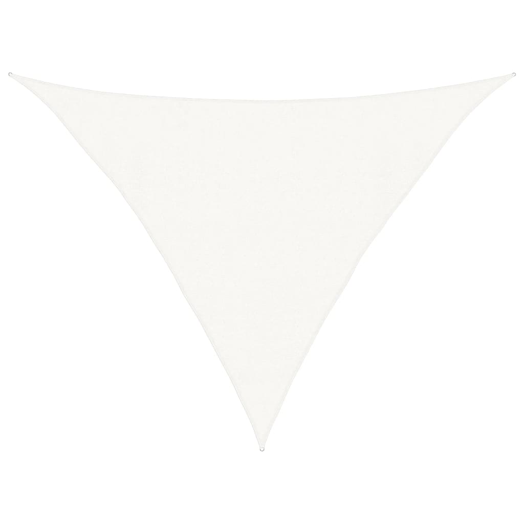 Voile d'ombrage 160 g/m² Blanc 4x4x5,8 m PEHD