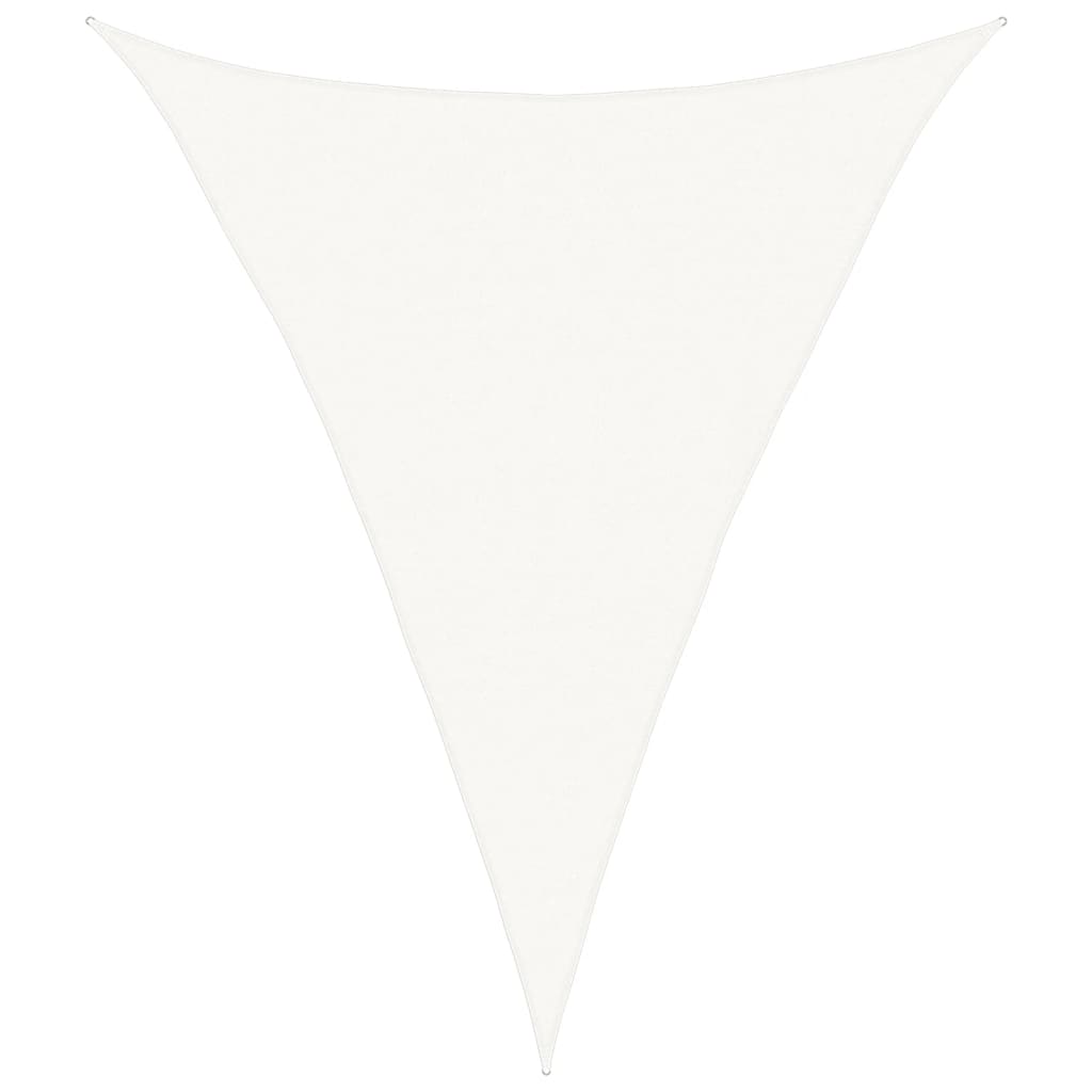 Voile d'ombrage 160 g/m² Blanc 4x5x5 m PEHD