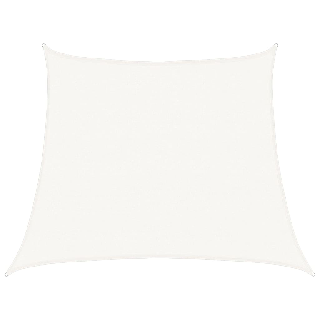 Voile d'ombrage 160 g/m² Blanc 3/4x3 m PEHD