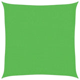 Voile d'ombrage 160 g/m² Vert clair 2x2 m PEHD