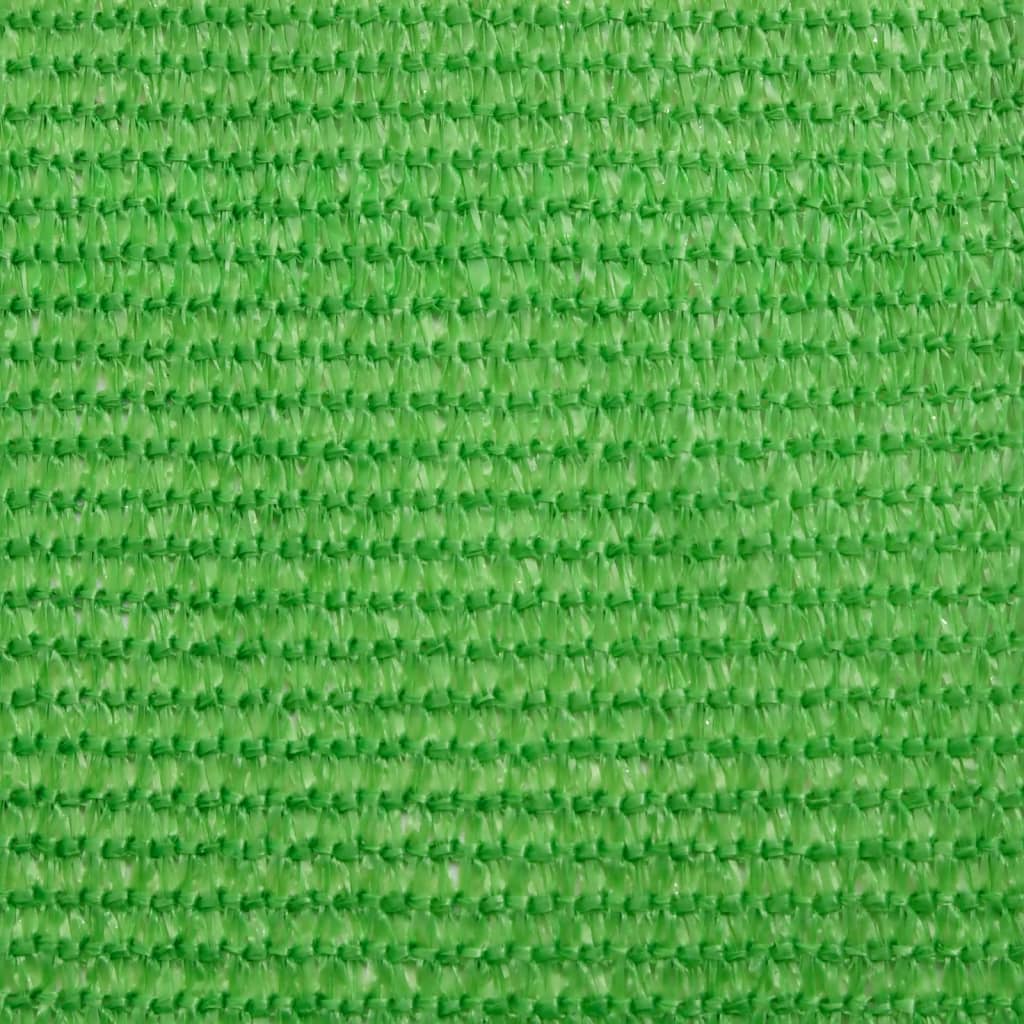 Voile d'ombrage 160 g/m² Vert clair 3x3 m PEHD