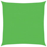 Voile d'ombrage 160 g/m² Vert clair 3,6x3,6 m PEHD