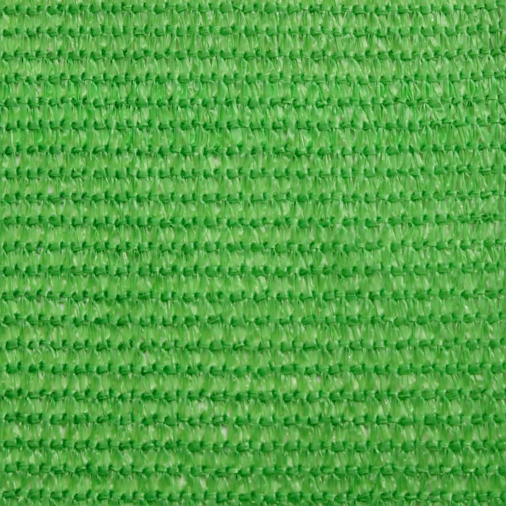 Voile d'ombrage 160 g/m² Vert clair 4x4 m PEHD