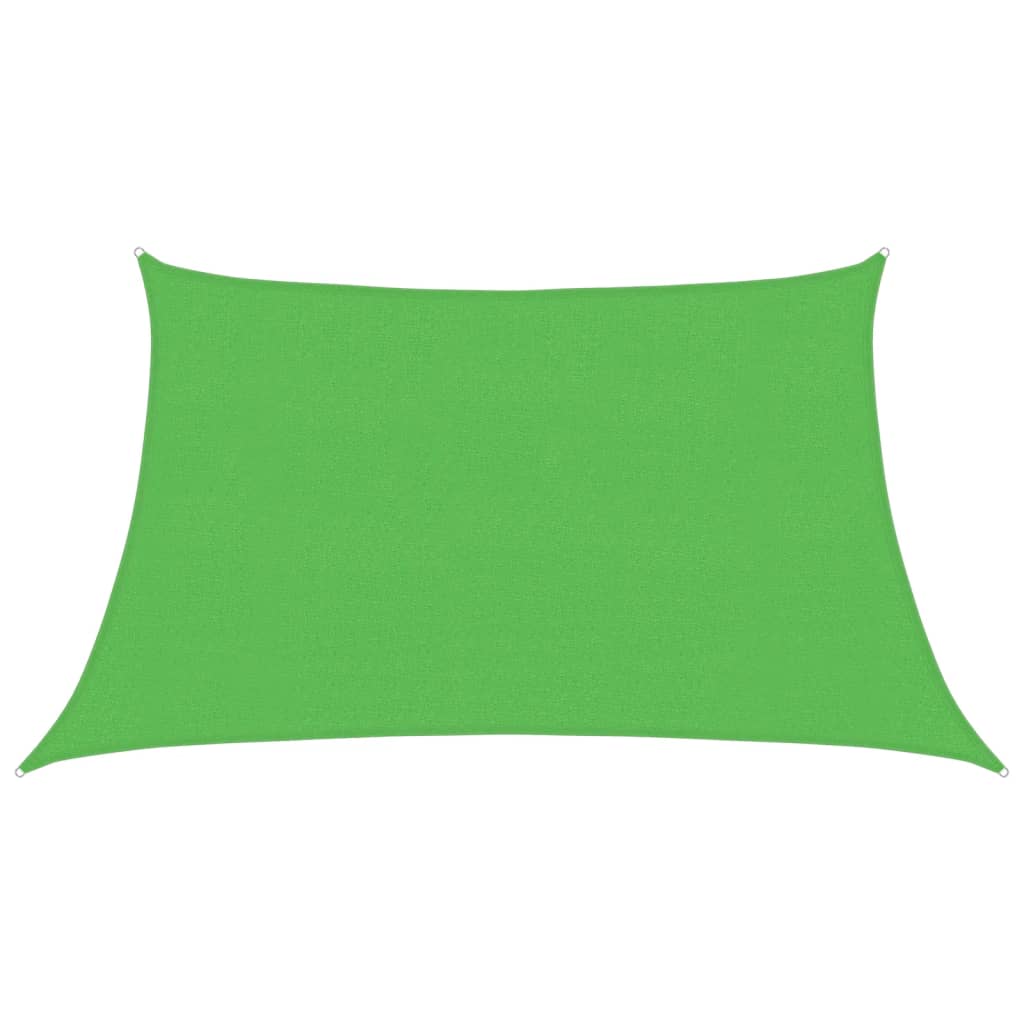 Voile d'ombrage 160 g/m² Vert clair 3/4x2 m PEHD