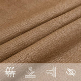 Voile d'ombrage 160 g/m² Taupe 2,5x2,5 m PEHD