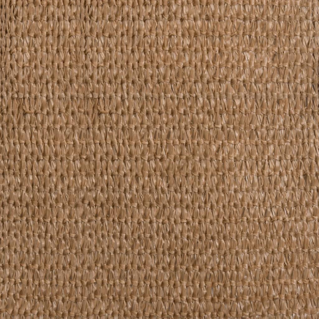 Voile d'ombrage 160 g/m² Taupe 2,5x2,5 m PEHD