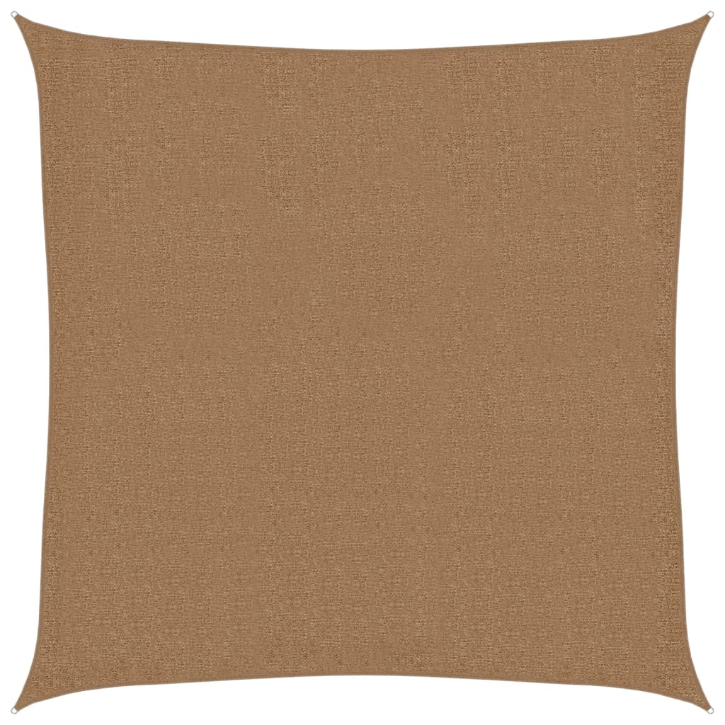 Voile d'ombrage 160 g/m² Taupe 3x3 m PEHD