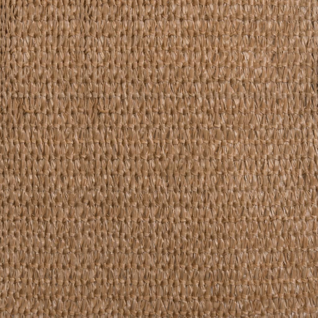 Voile d'ombrage 160 g/m² Taupe 3x3 m PEHD