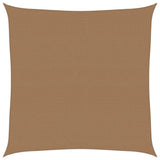 Voile d'ombrage 160 g/m² Taupe 4x4 m PEHD