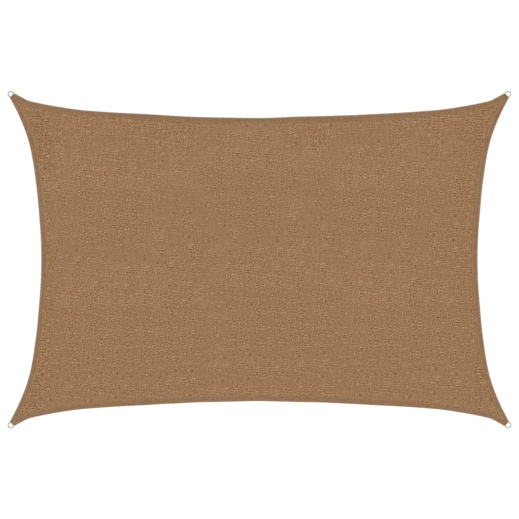 Voile d'ombrage 160 g/m² Taupe 2x2,5 m PEHD