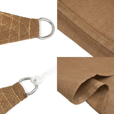 Voile d'ombrage 160 g/m² Taupe 2x3 m PEHD