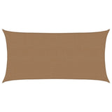 Voile d'ombrage 160 g/m² Taupe 2x3,5 m PEHD