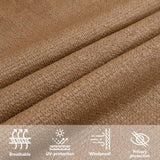 Voile d'ombrage 160 g/m² Taupe 2x4,5 m PEHD