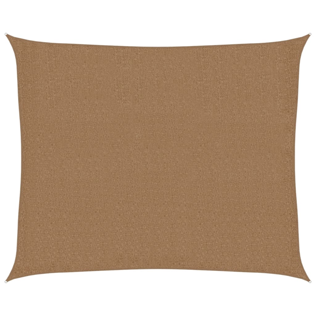 Voile d'ombrage 160 g/m² Taupe 2,5x3 m PEHD