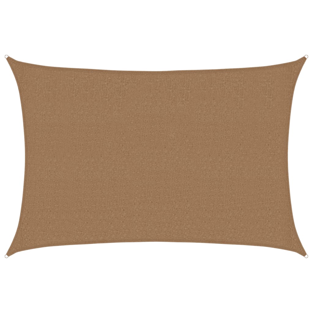 Voile d'ombrage 160 g/m² Taupe 2,5x3,5 m PEHD