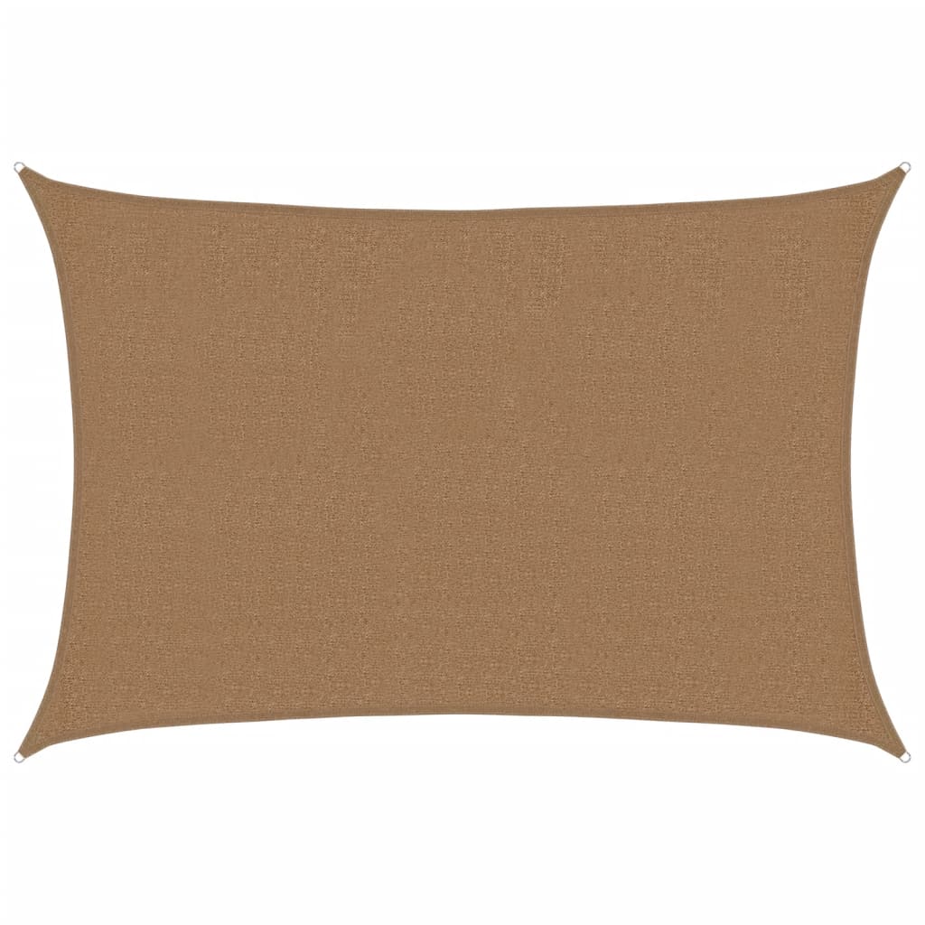 Voile d'ombrage 160 g/m² Taupe 2,5x4 m PEHD