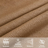 Voile d'ombrage 160 g/m² Taupe 2,5x4 m PEHD