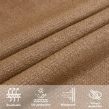 Voile d'ombrage 160 g/m² Taupe 2,5x4,5 m PEHD