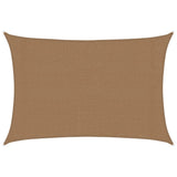 Voile d'ombrage 160 g/m² Taupe 3x5 m PEHD