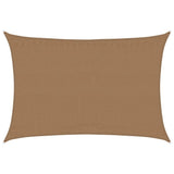 Voile d'ombrage 160 g/m² Taupe 3,5x5 m PEHD