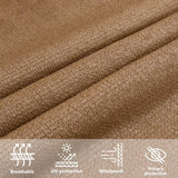 Voile d'ombrage 160 g/m² Taupe 3,5x5 m PEHD