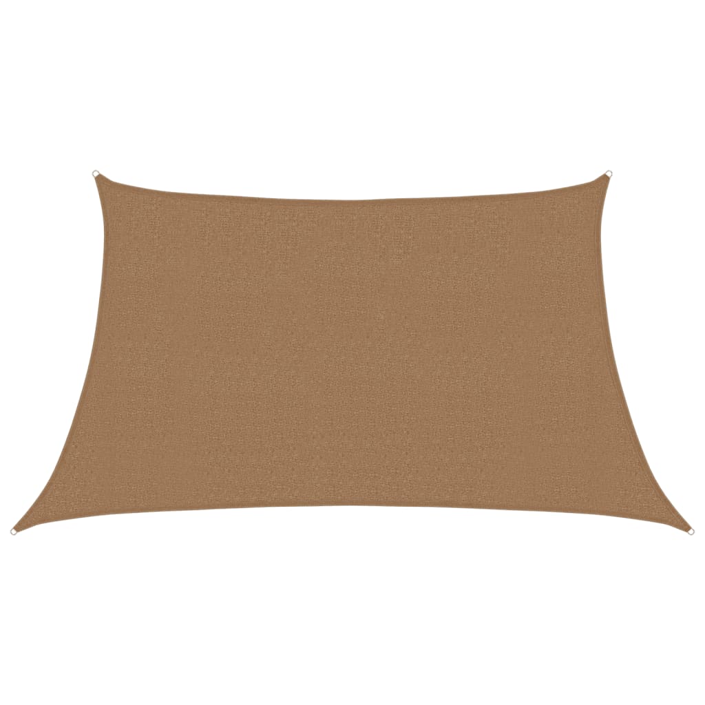 Voile d'ombrage 160 g/m² Taupe 3/4x2 m PEHD