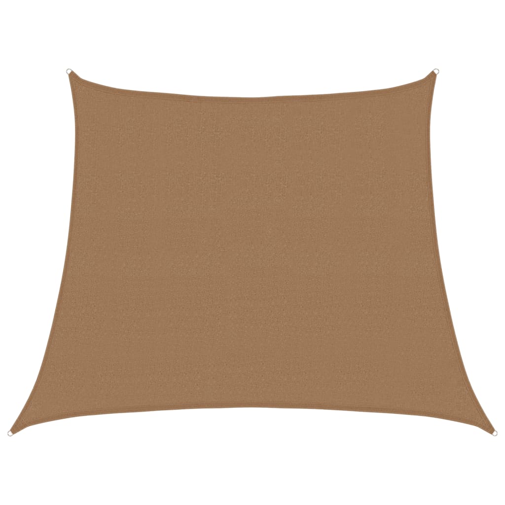 Voile d'ombrage 160 g/m² Taupe 3/4x3 m PEHD