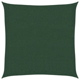 Voile d'ombrage 160 g/m² Vert foncé 2x2 m PEHD