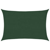 Voile d'ombrage 160 g/m² Vert foncé 2,5x4 m PEHD