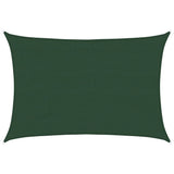 Voile d'ombrage 160 g/m² Vert foncé 4x5 m PEHD