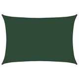 Voile d'ombrage 160 g/m² Vert foncé 5x7 m PEHD