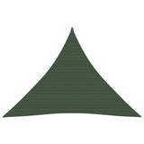 Voile d'ombrage 160 g/m² Vert foncé 5x5x5 m PEHD