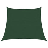 Voile d'ombrage 160 g/m² Vert foncé 3/4x3 m PEHD