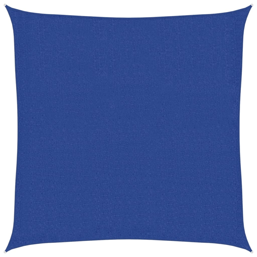 Voile d'ombrage 160 g/m² Bleu 2,5x2,5 m PEHD