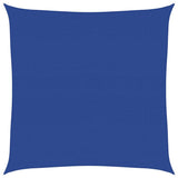 Voile d'ombrage 160 g/m² carré bleu 4x4 m PEHD