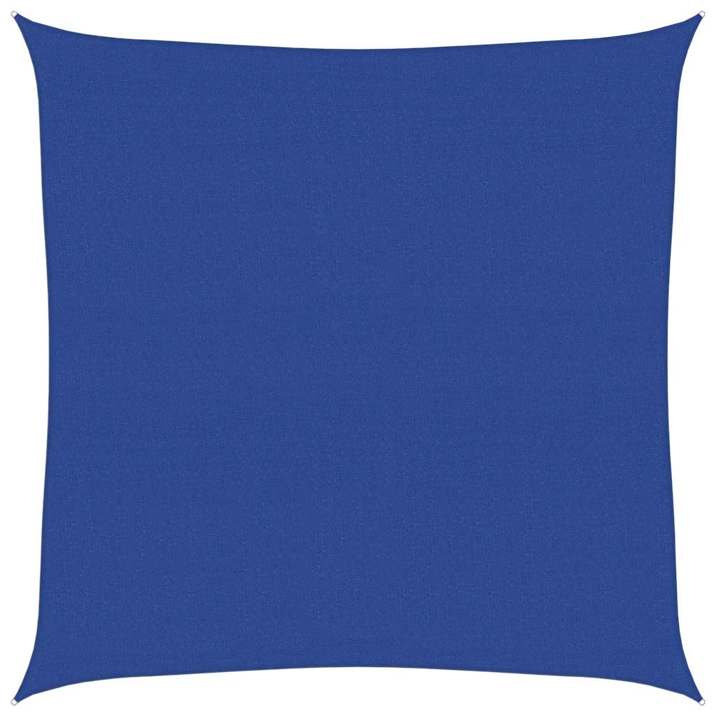 Voile d'ombrage 160 g/m² carré bleu 4,5x4,5 m PEHD