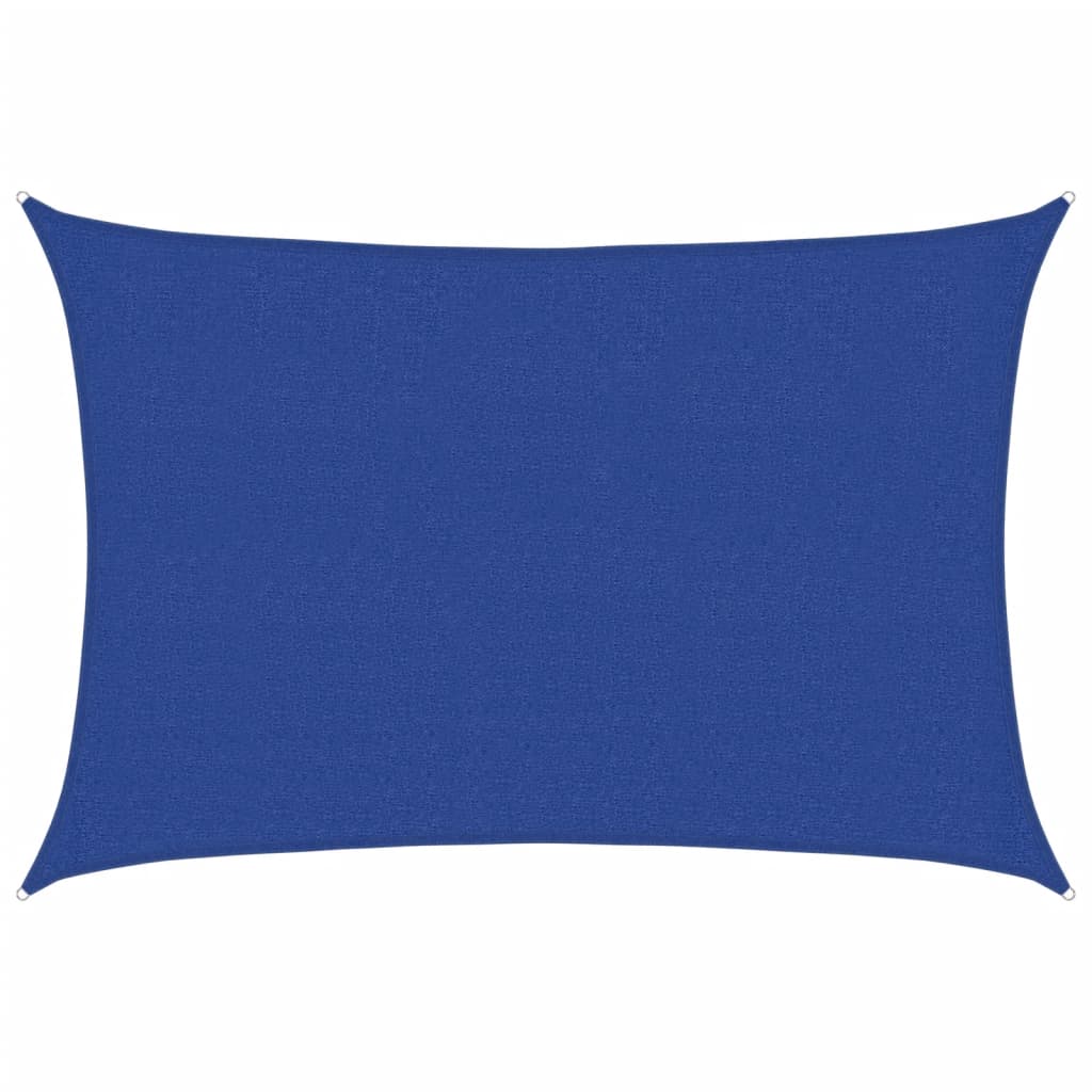 Voile d'ombrage 160 g/m² Bleu 2,5x3,5 m PEHD