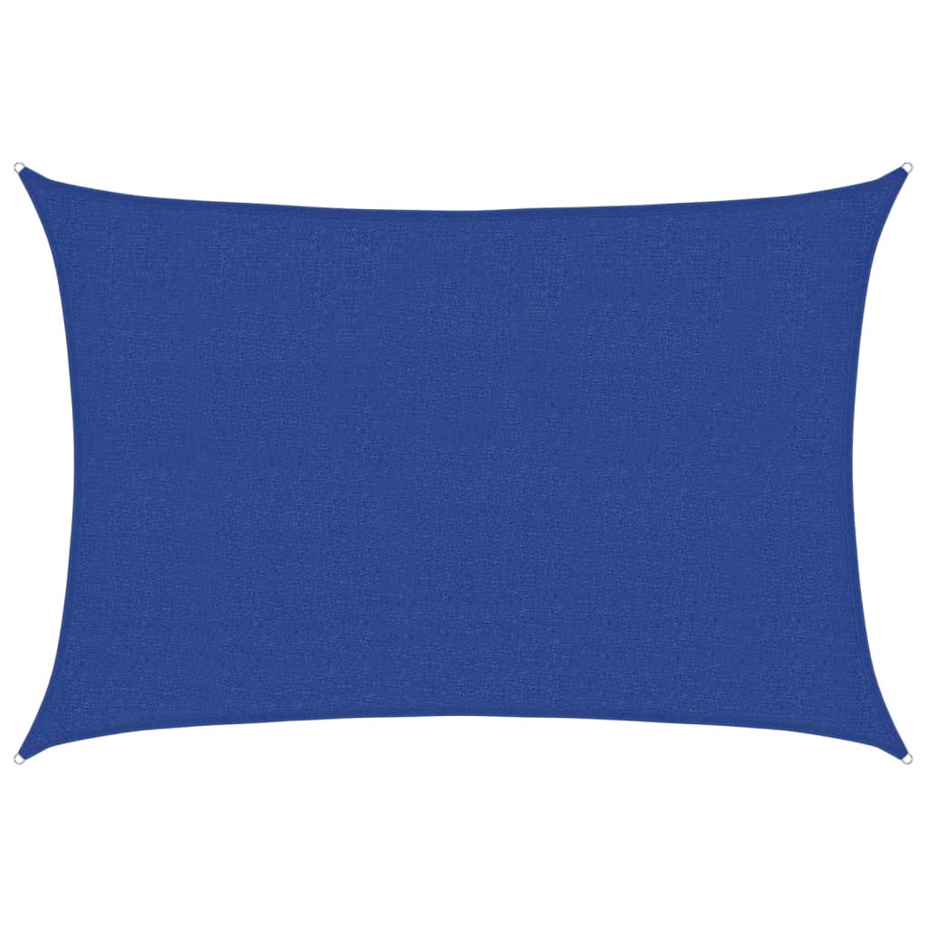 Voile d'ombrage 160 g/m² Bleu 2,5x4 m PEHD