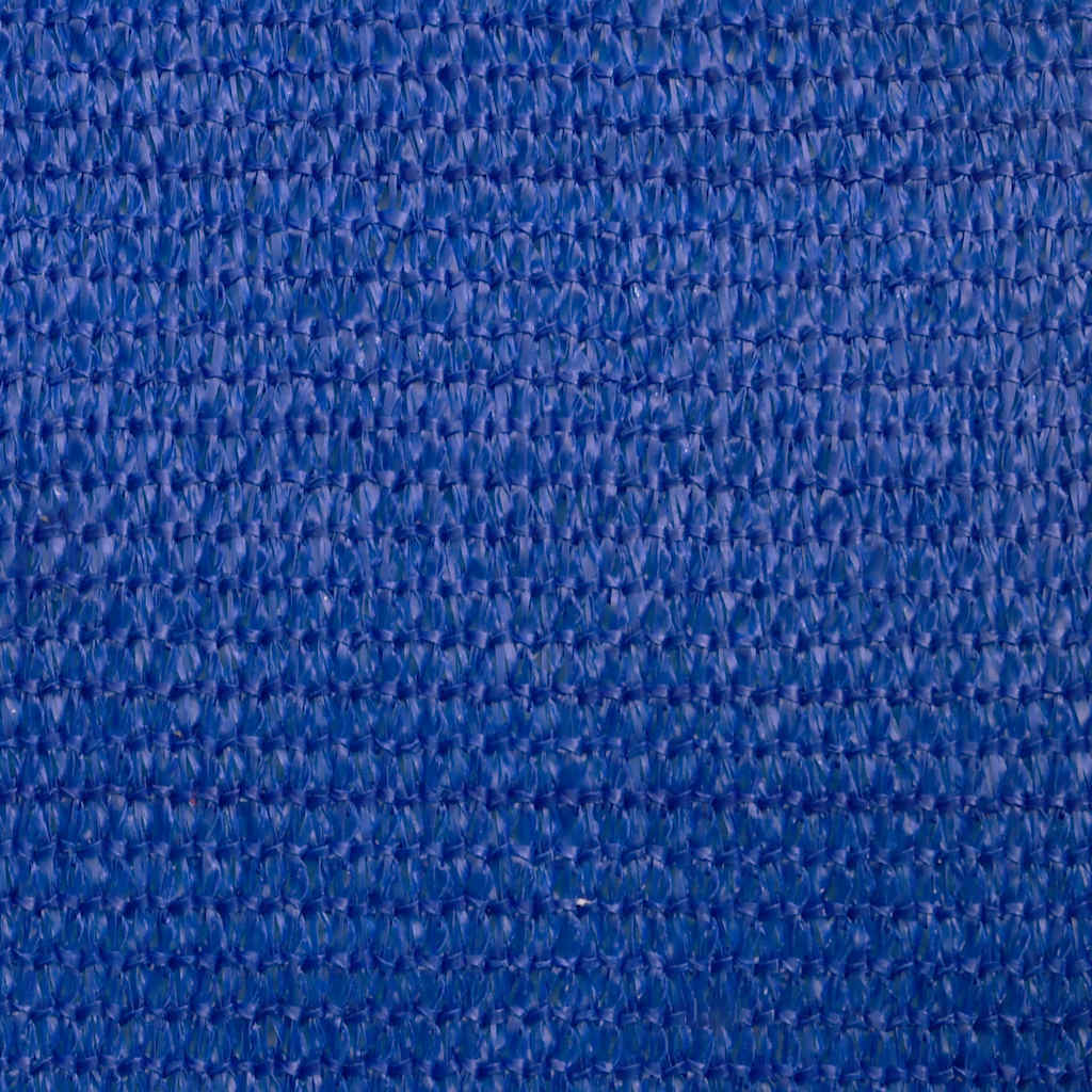 Voile d'ombrage 160g/m² rectangulaire bleu 3,5x4,5 m PEHD