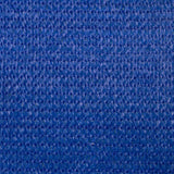 Voile d'ombrage 160 g/m² rectangulaire bleu 4x5 m PEHD